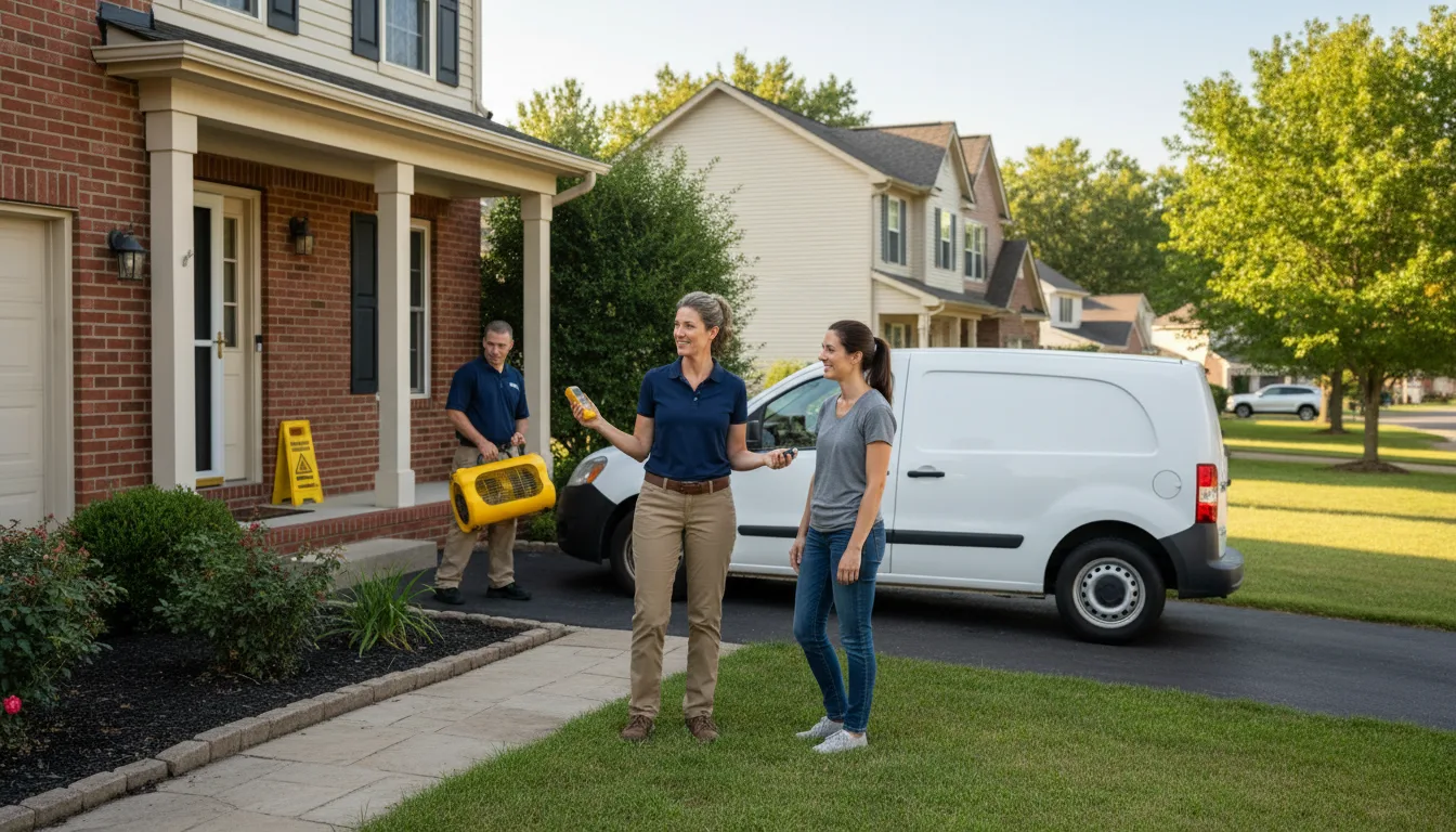 Water restoration image for Home Water Damage Repair in Seymour, WI